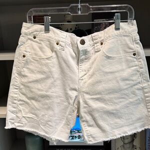 J Crew White Denim Women Shorts